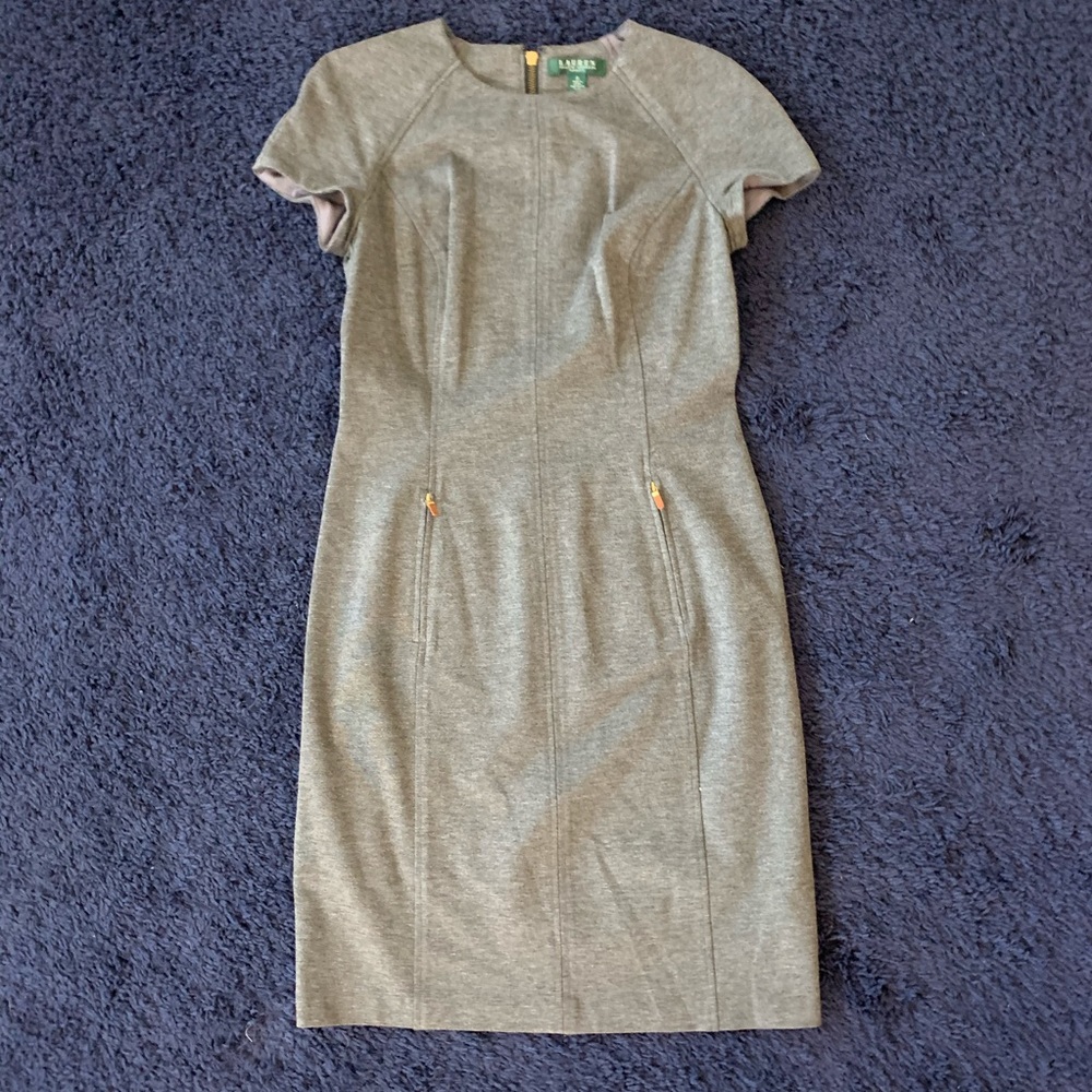 Short sleeve work dress